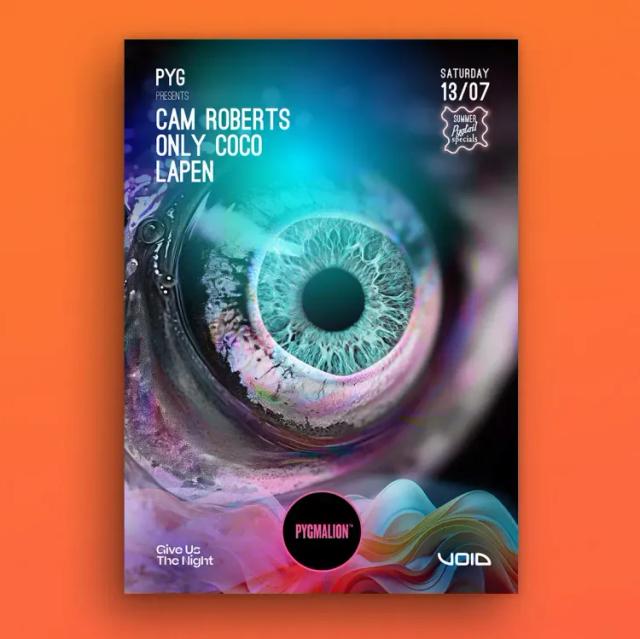 Pyg presents Cam Roberts, Only Coco & Lapen