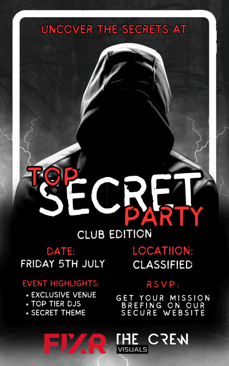  Top SECRET Party: Club Edition