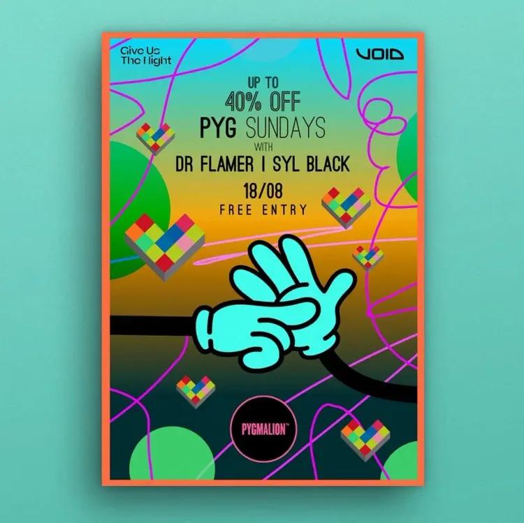 Sun 18 // Dr.Flamer // Syl Black // at PYG