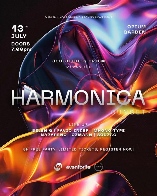 Soulstice & Opium presents: Harmonica Sunset (8h Free Day/ Night Party)