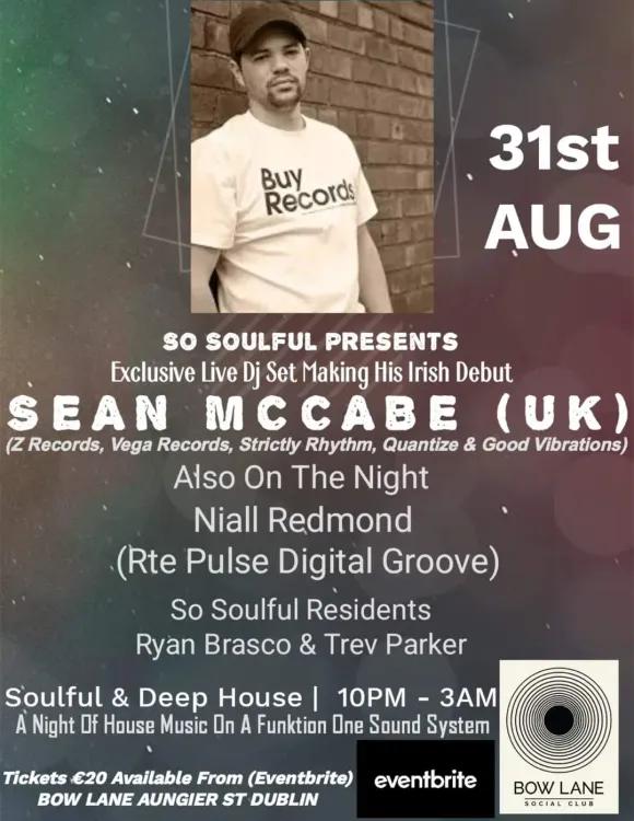 Sean McCabe Live at Bow Lane Dublin