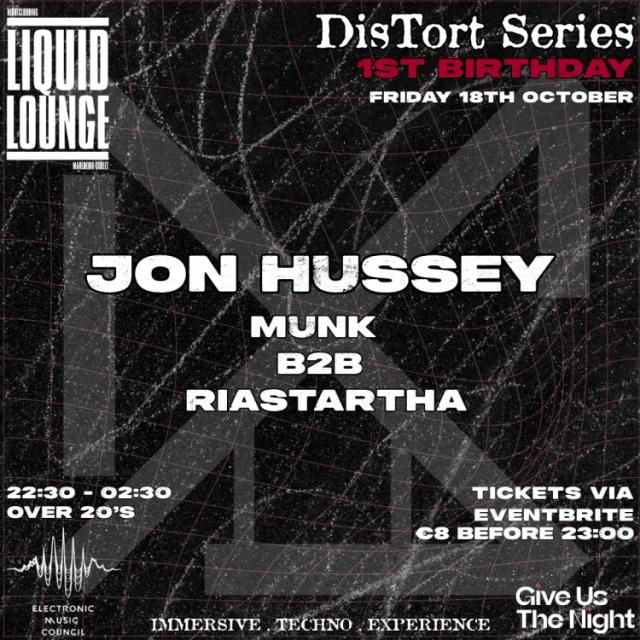 DisTort Series 1st Birthday - Jon Hussey