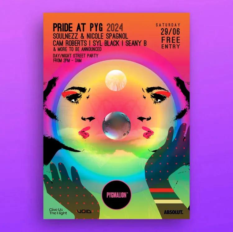 Pride at Pyg 2024 Venue Pygmalion 59 William St S, Dublin, Ireland Date Sat, 29 Jun 2024