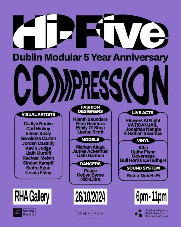 Dublin Modular x RHA Gallery - COMPRESSION (Exhibition of Electronics, Fashion and Visual Arts)