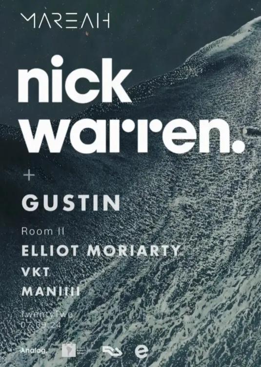 MAREAH presents: NICK WARREN + GUSTIN