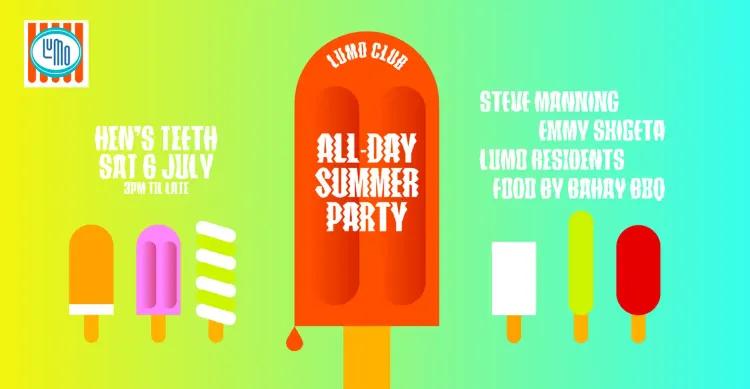 Lumo Club All-Dayer Summer Party