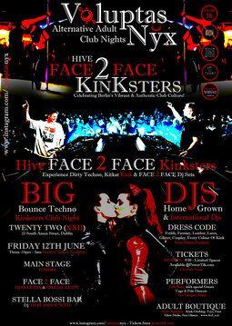 club nyx dress code Voluptas Nyx Club Nights - Hive Face 2 Face Kinksters